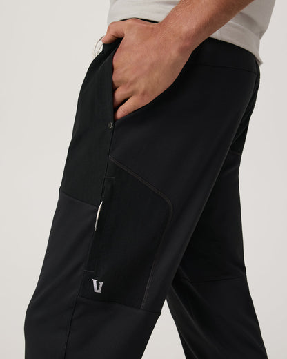 Sunday Mixed Media Jogger 28" Men's Black Joggers | Vuori discount - US 5832