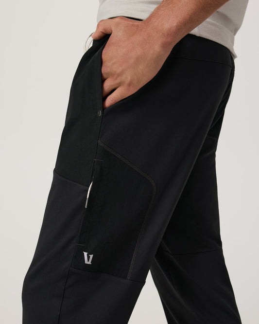 Sunday Mixed Media Jogger 28" Men's Black Joggers | Vuori discount - US 5832