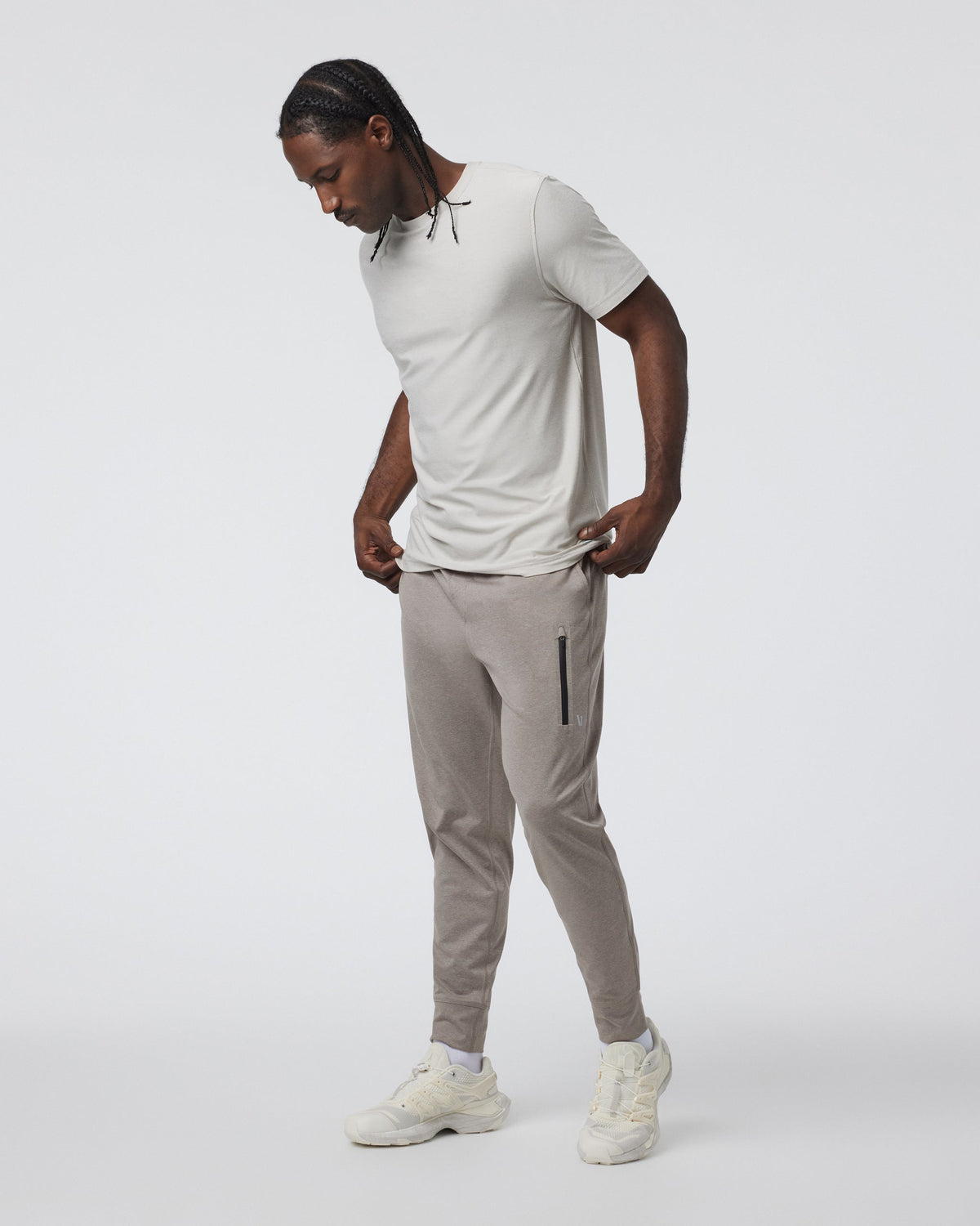 Sunday Performance Jogger Mocha Heather | Vuori outlet - US 1744