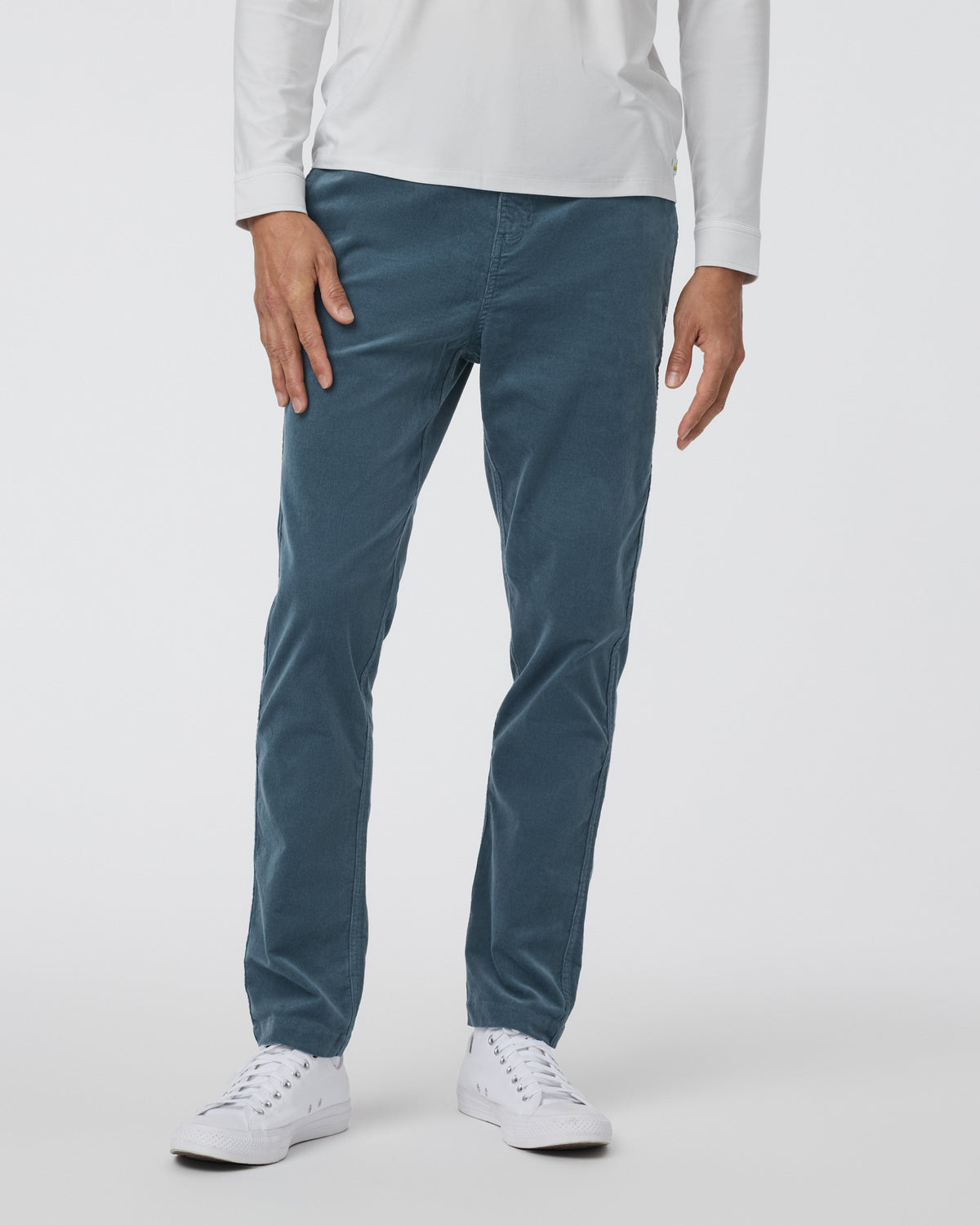 Optimist Pant Men's Light Deep Sea Corduroy Pants | Vuori sale - US 8564