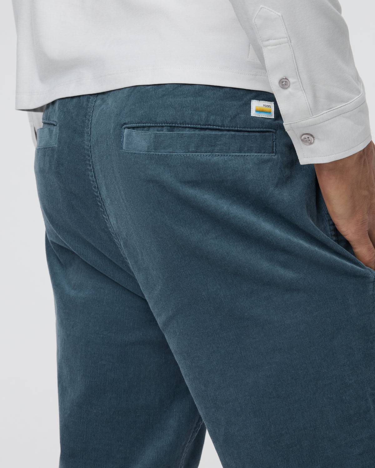 Optimist Pant Men's Light Deep Sea Corduroy Pants | Vuori sale - US 8564