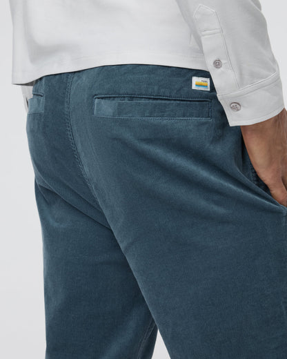 Optimist Pant Men's Light Deep Sea Corduroy Pants | Vuori sale - US 8564