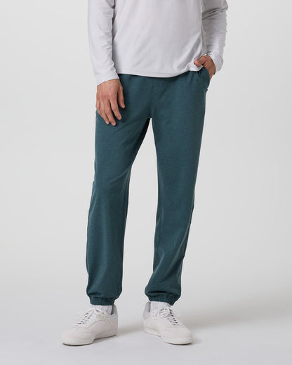 Coronado Performance Sweatpant Classic 28" Deep Sea Heather | Vuori online - US 7529