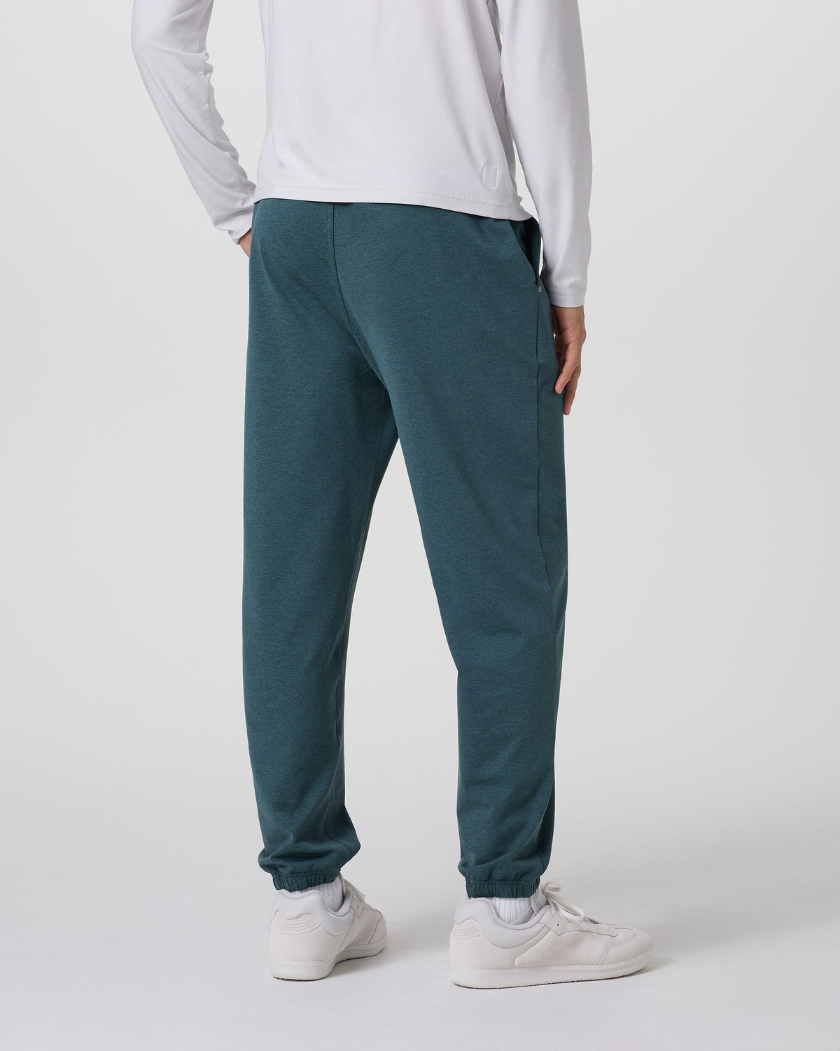 Coronado Performance Sweatpant Classic 28" Deep Sea Heather | Vuori online - US 7529