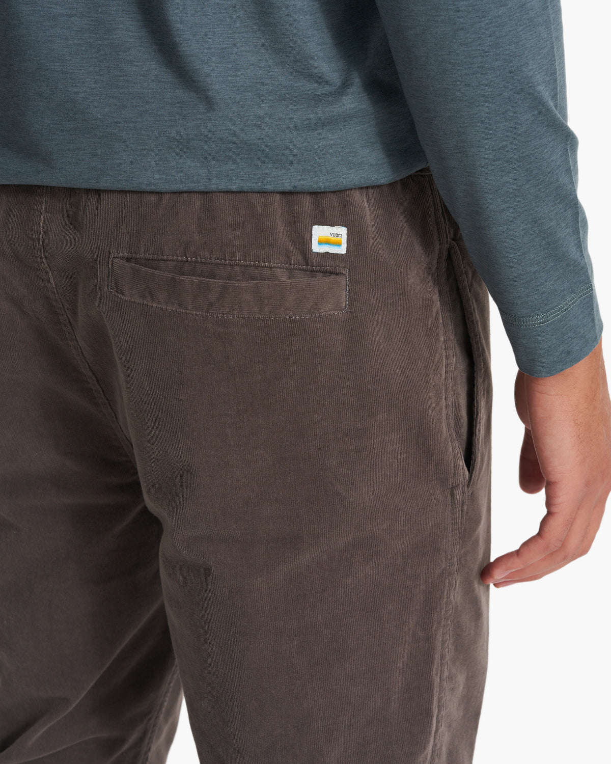 Optimist Pant Cocoa Brown Men's Corduroy Pants | Vuori discount - US 7234