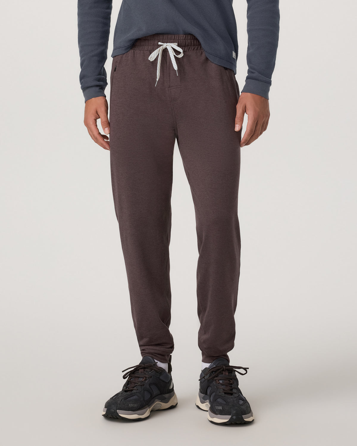 Men's Ponto Performance Jogger Sangria Heather | Vuori shop - US 7917