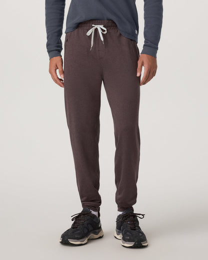 Men's Ponto Performance Jogger Sangria Heather | Vuori shop - US 7917