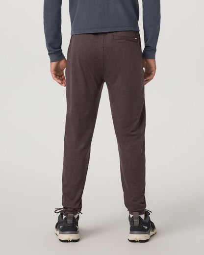 Men's Ponto Performance Jogger Sangria Heather | Vuori shop - US 7917
