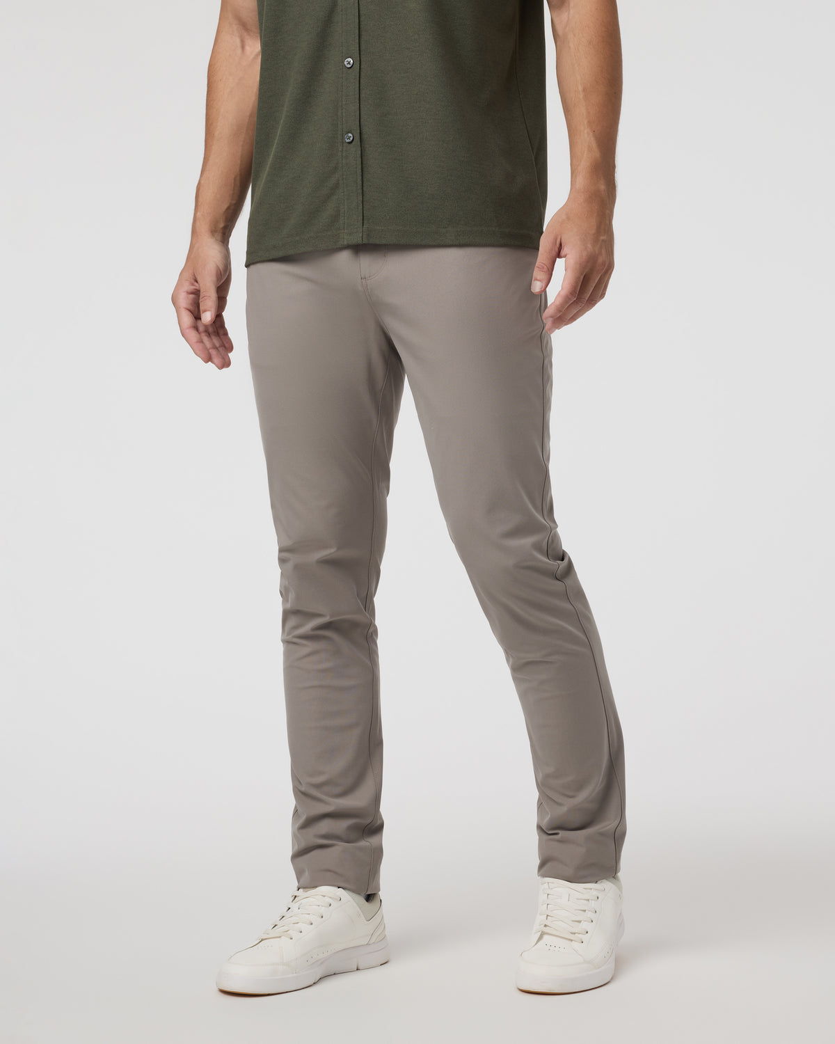 Meta Pant Athletic Slim 32" Mocha 5-Pocket Pants | Vuori sale - US 9816
