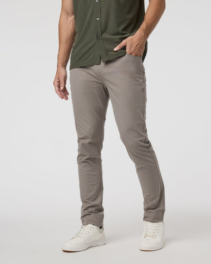 Meta Pant Athletic Slim 32" Mocha 5-Pocket Pants | Vuori sale - US 9816