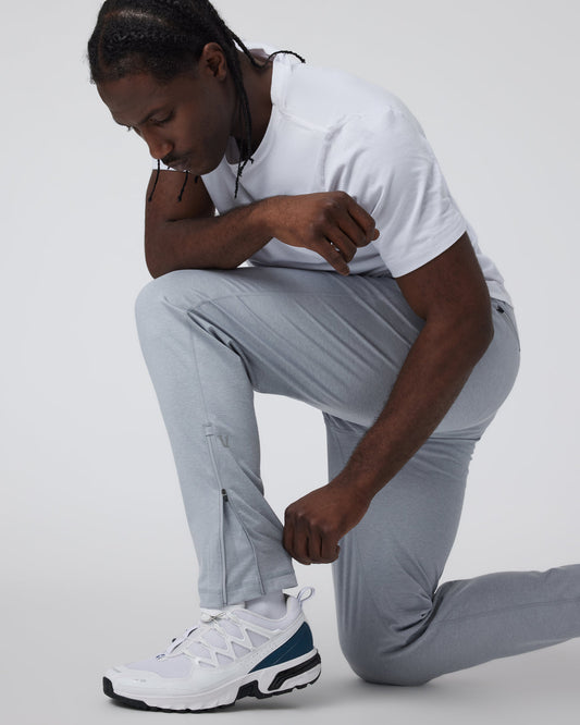 Sunday Performance Track Pant Platinum Heather | Vuori online - US 1445