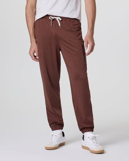 Sunday Performance Sweatpant Classic 30" Burnt Sienna Heather | Vuori shop - US 7225