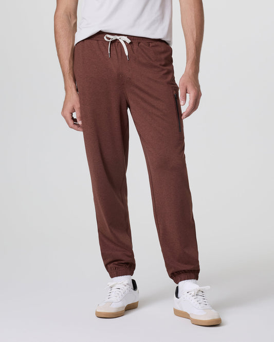 Sunday Performance Sweatpant Classic 30" Burnt Sienna Heather | Vuori shop - US 7225