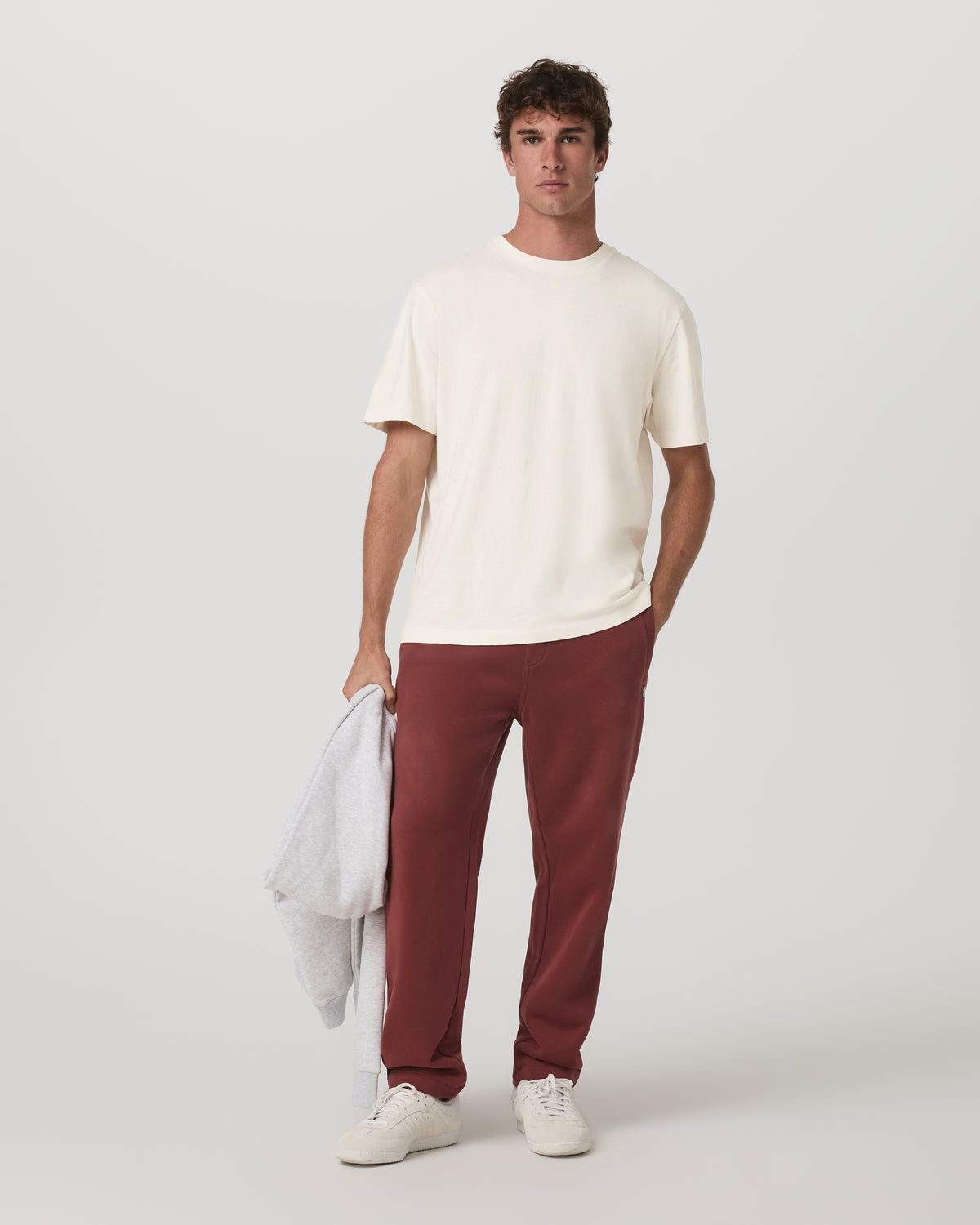 Seaside Pant 30" Men's Spiced Apple Relaxed Sweatpant | Vuori sale - US 6198