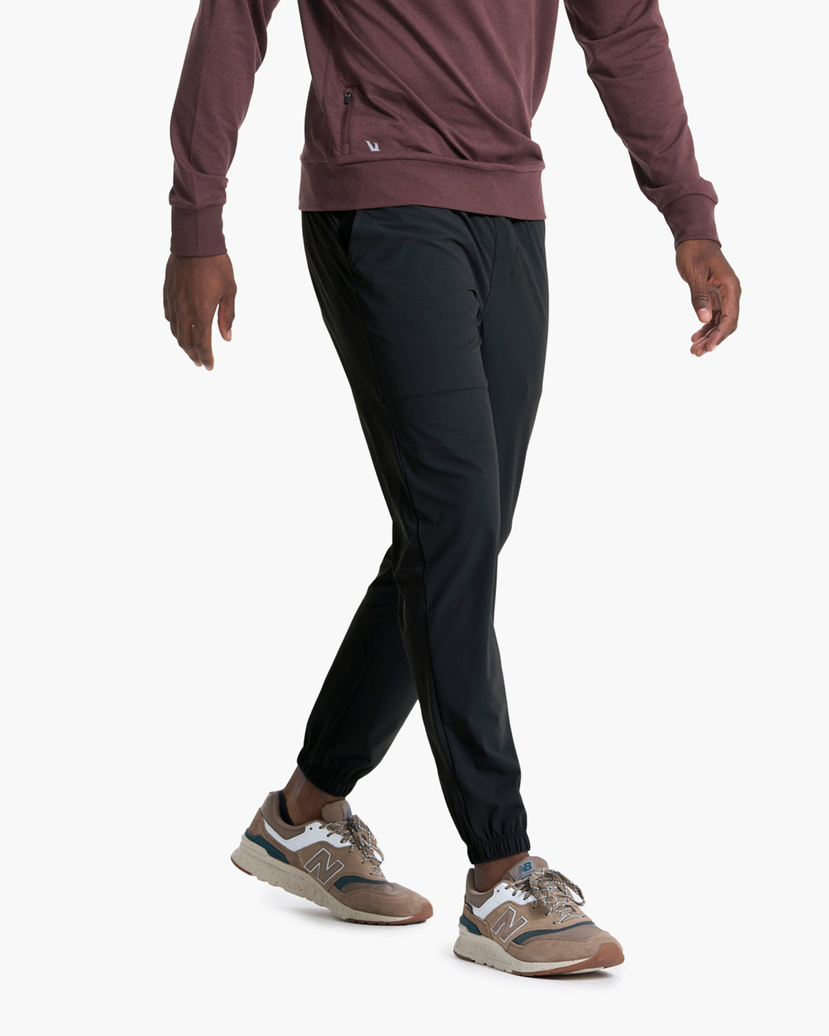 Fleet Jogger Men's Black Training Joggers | Vuori discount - US 5232