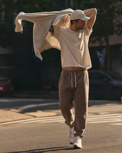 Seaside Sweatpant 30" Men's Smokey Taupe Sweatpant | Vuori outlet - US 9477