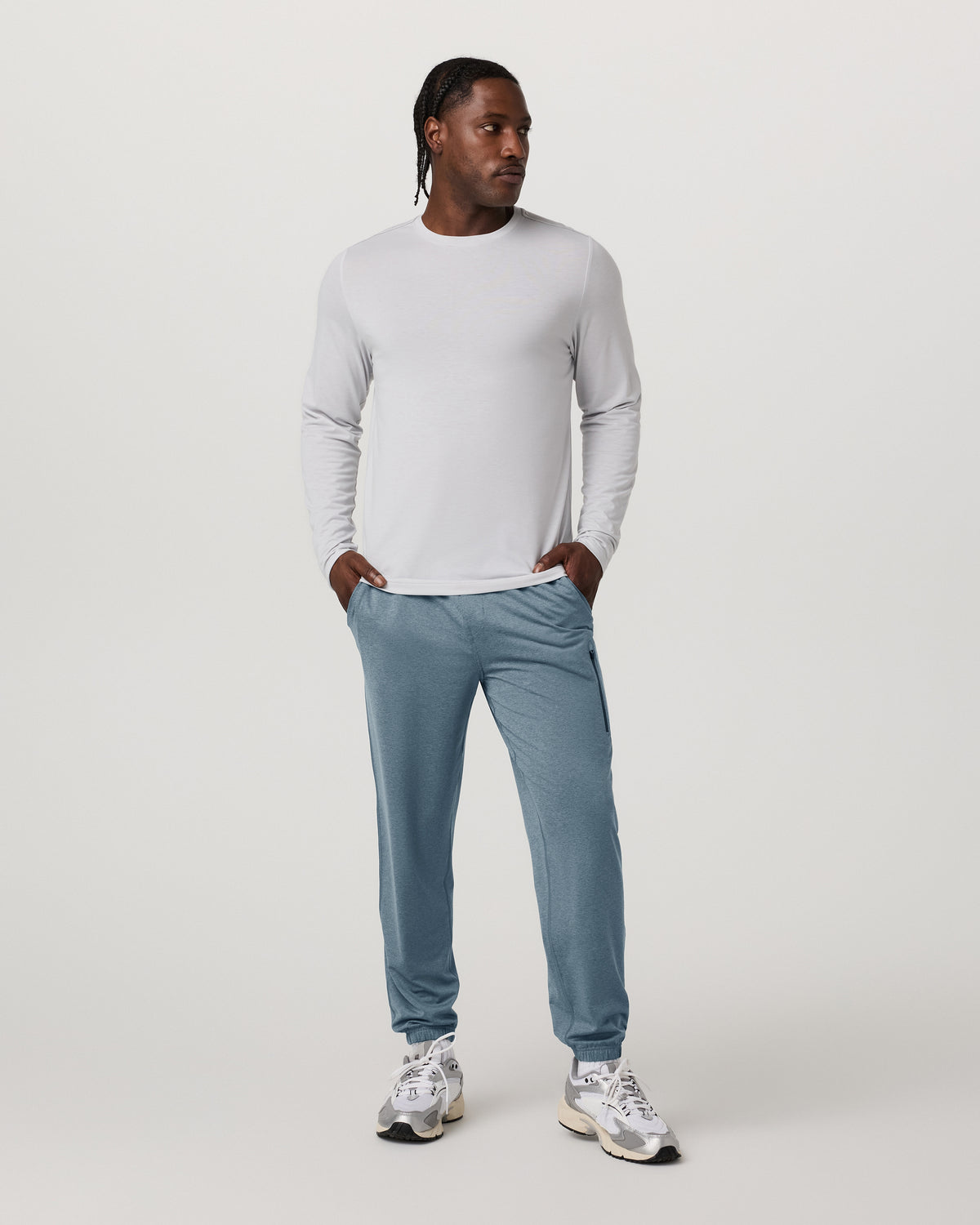 Men's Sunday Performance Sweatpant 30" Smoke Blue | Vuori onsale - US 1986
