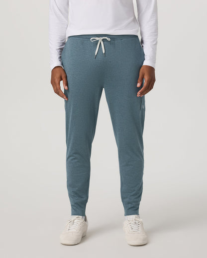 Sunday Performance Jogger 28" Blue Sea Heather Joggers | Vuori shop - US 7259
