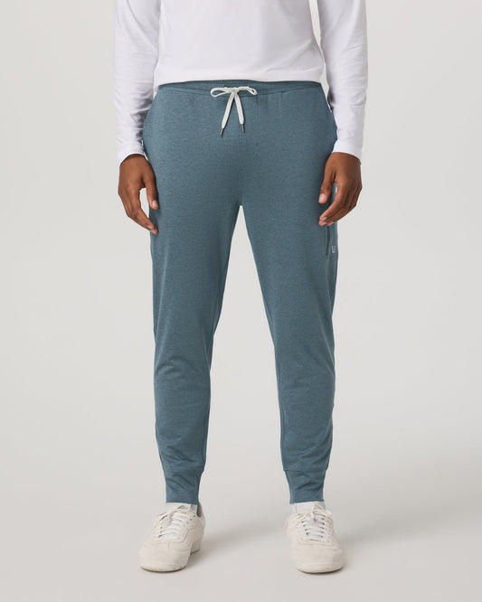 Sunday Performance Jogger 28" Blue Sea Heather Joggers | Vuori shop - US 7259