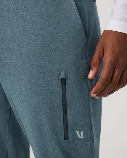 Sunday Performance Jogger 28" Blue Sea Heather Joggers | Vuori shop - US 7259