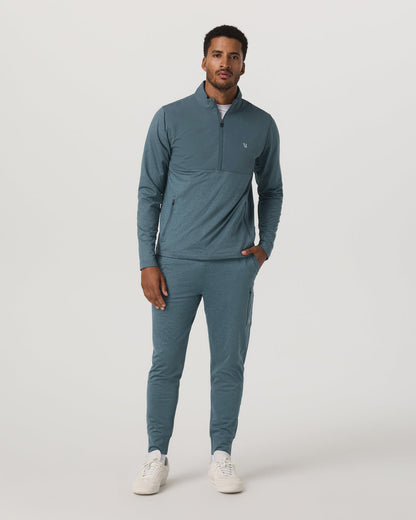 Sunday Performance Jogger 28" Blue Sea Heather Joggers | Vuori shop - US 7259