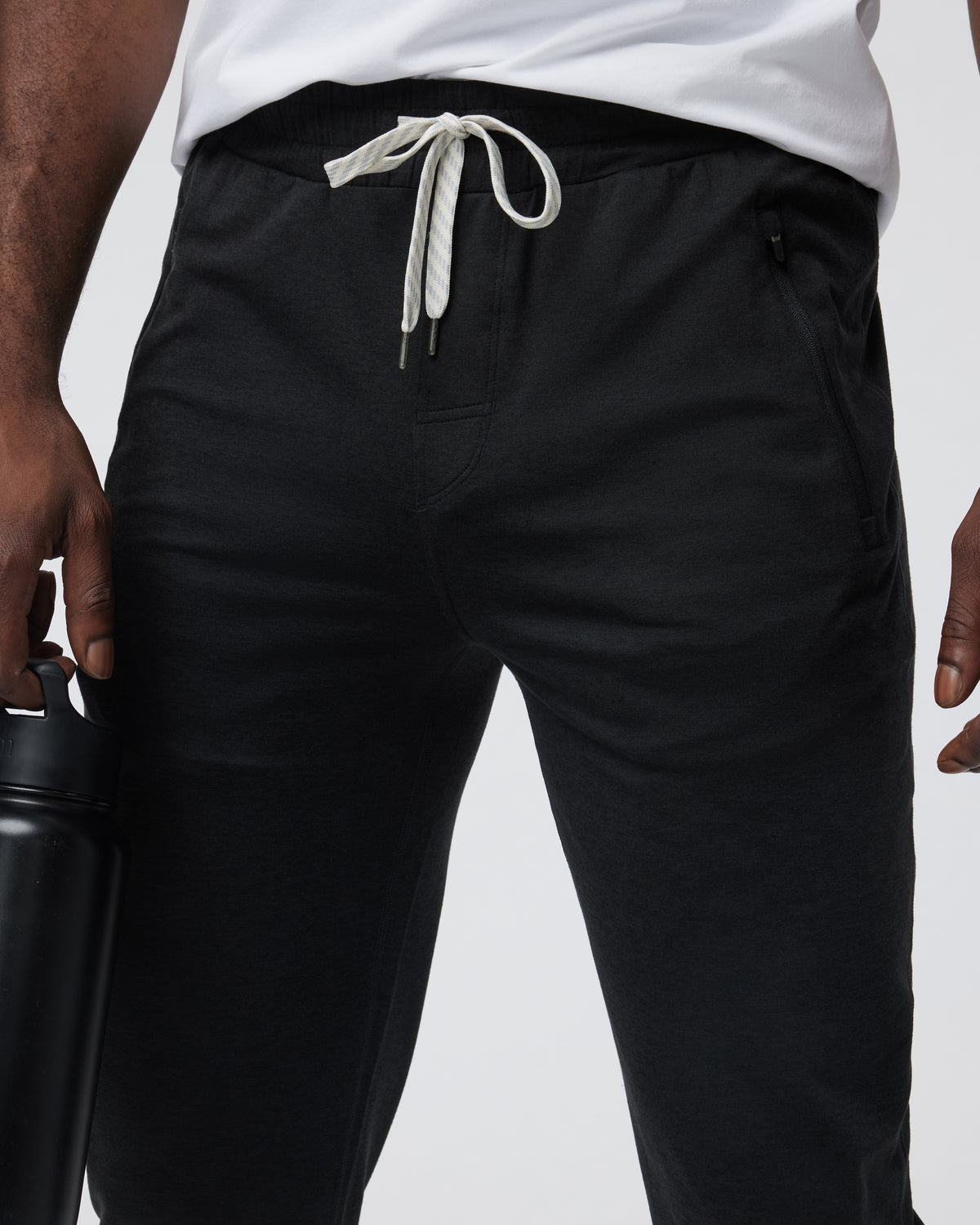 Ponto Performance Jogger Athletic Slim Fit 30" Black Heather | Vuori sale - US 1961