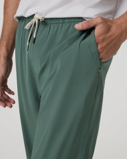 Kore Jogger Lined 28" Men's Agate Green Joggers with Liner | Vuori discount - US 8597