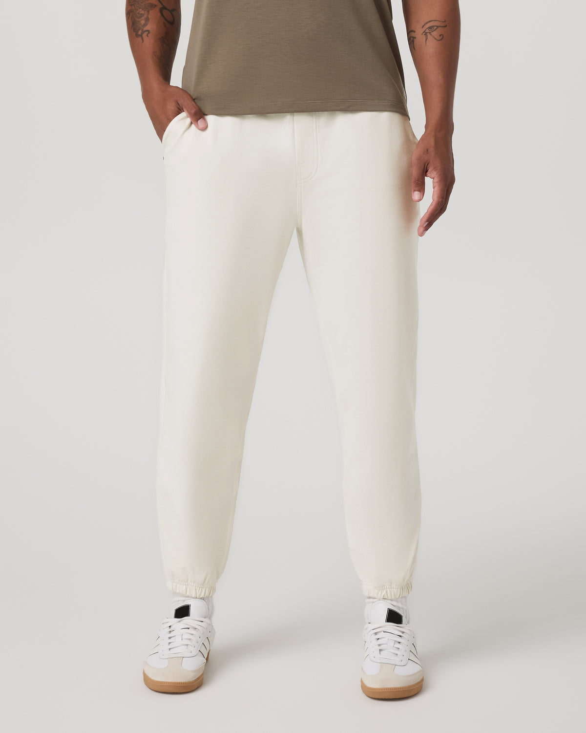 Coronado Sweatpant Men's Ivory Heather Sweatpants | Vuori onsale - US 3030