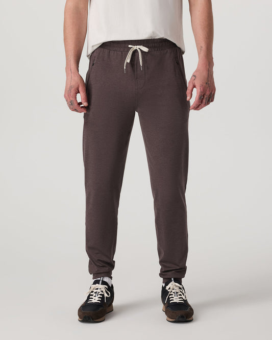 Men's Ponto Performance Jogger 30" Sangria Heather | Vuori sale - US 9447