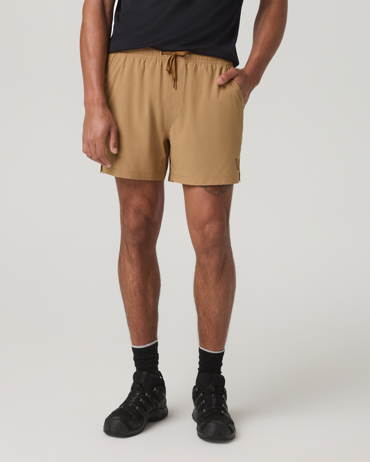 HardKore Short Lined 5" Men's Burlap Performance Shorts | Vuori outlet - US 3379
