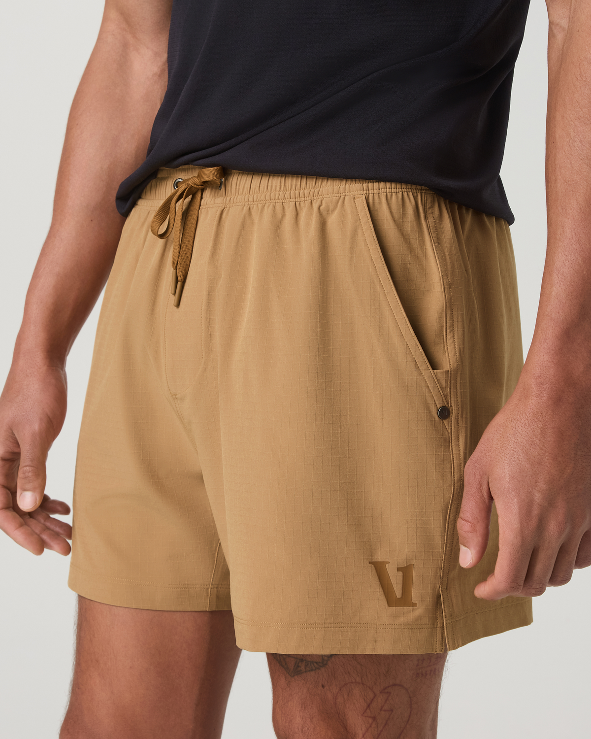 HardKore Short Lined 5" Men's Burlap Performance Shorts | Vuori outlet - US 3379
