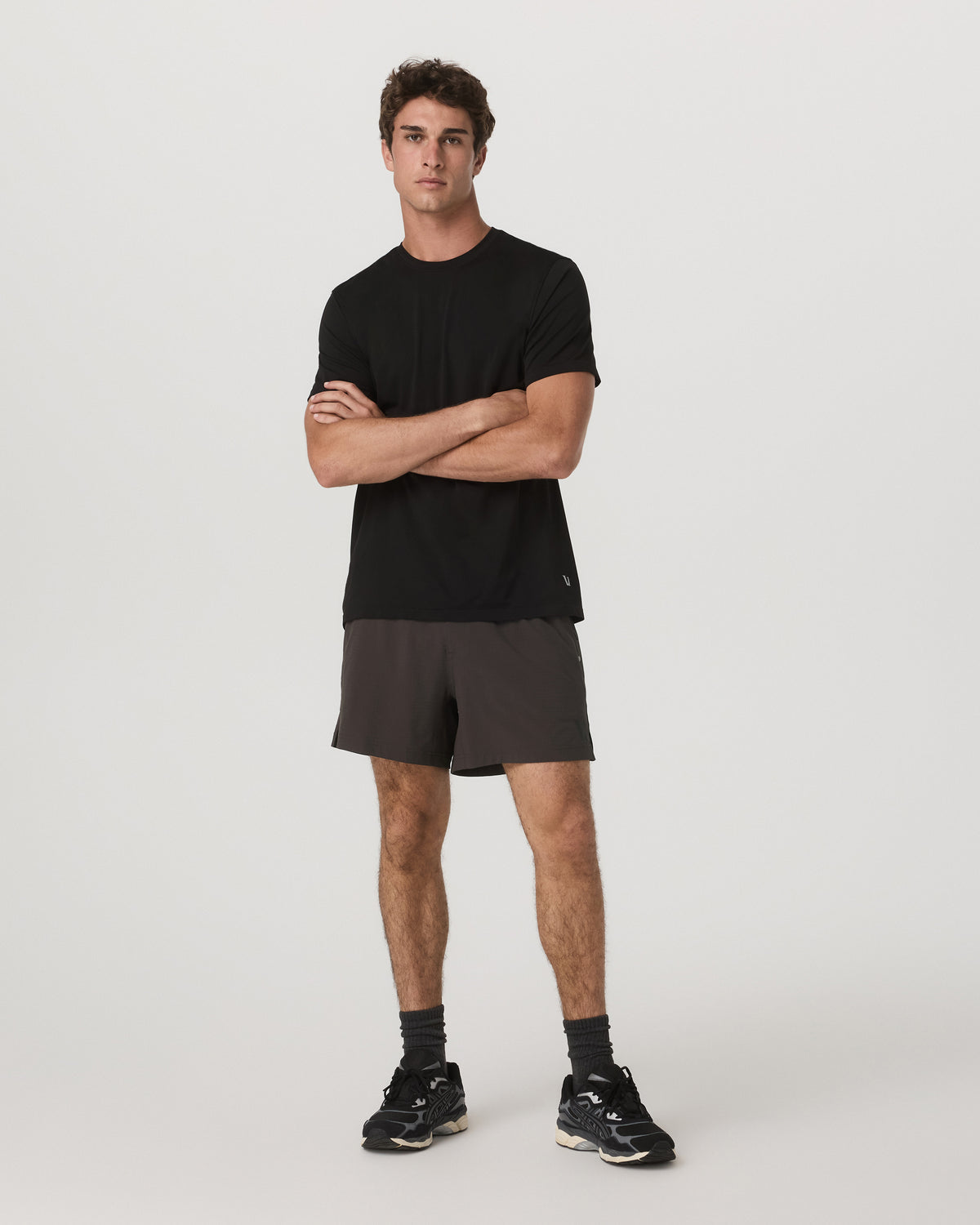 HardKore Short Lined 5" Men's Carbon Performance Shorts | Vuori shop - US 2169