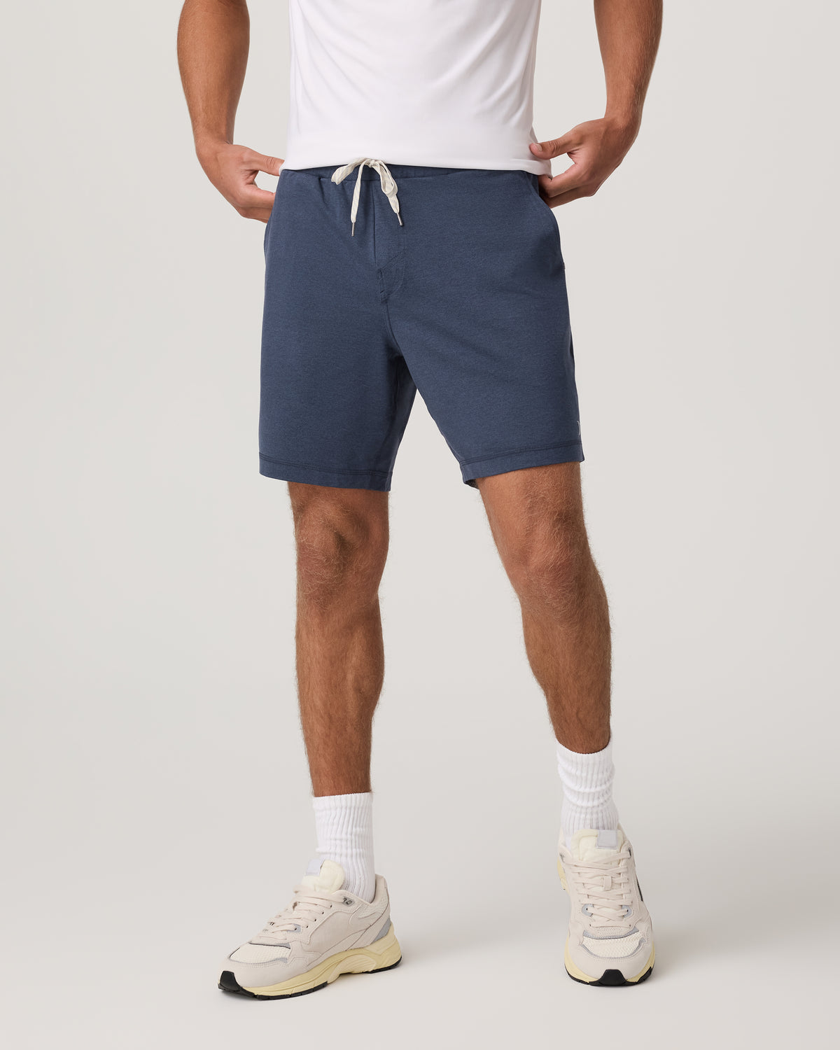 Ponto Performance Short 7" Men's Azure Heather Shorts | Vuori for sale - US 5756