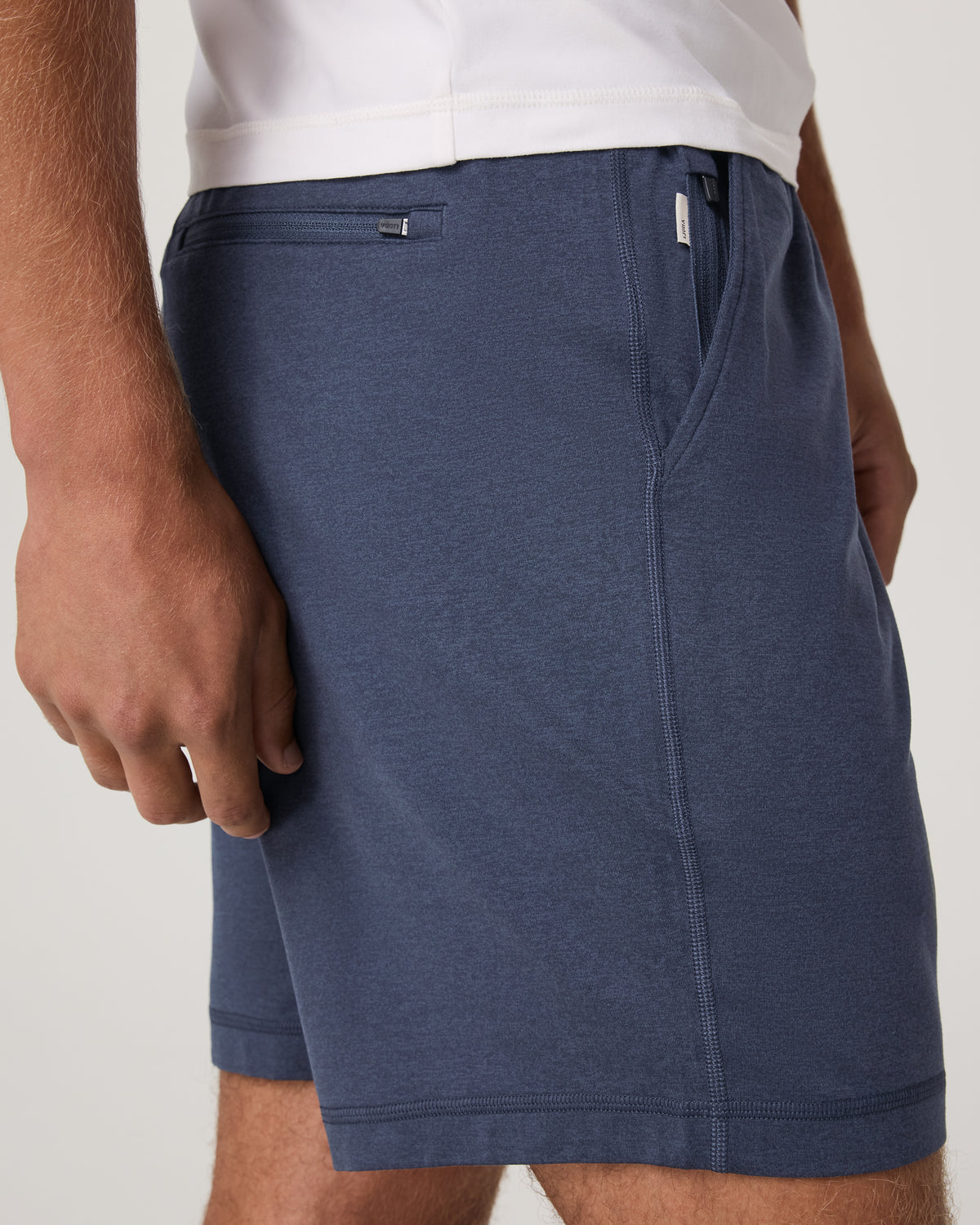 Ponto Performance Short 7" Men's Azure Heather Shorts | Vuori for sale - US 5756