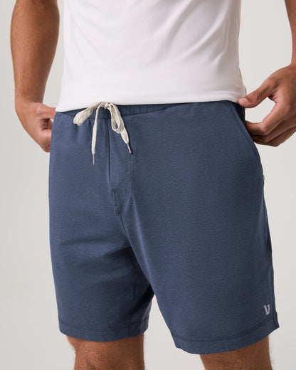 Ponto Performance Short 7" Men's Azure Heather Shorts | Vuori for sale - US 5756