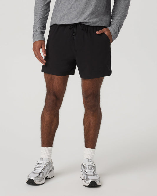 HardKore Short Lined 5" Men's Black Performance Shorts | Vuori outlet - US 4650