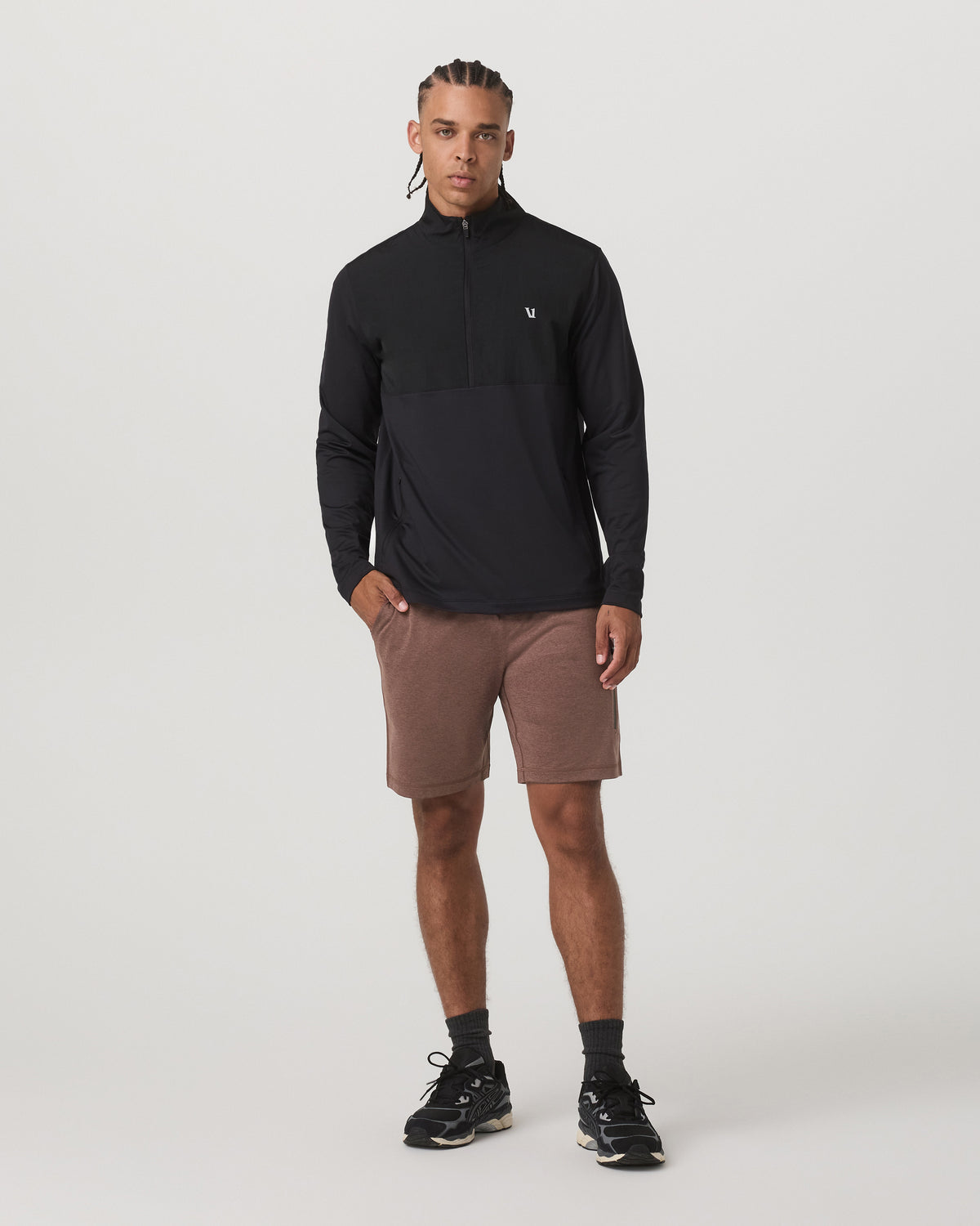 Sunday Performance Short 8" Men's Sable Heather Shorts | Vuori sale - US 4088