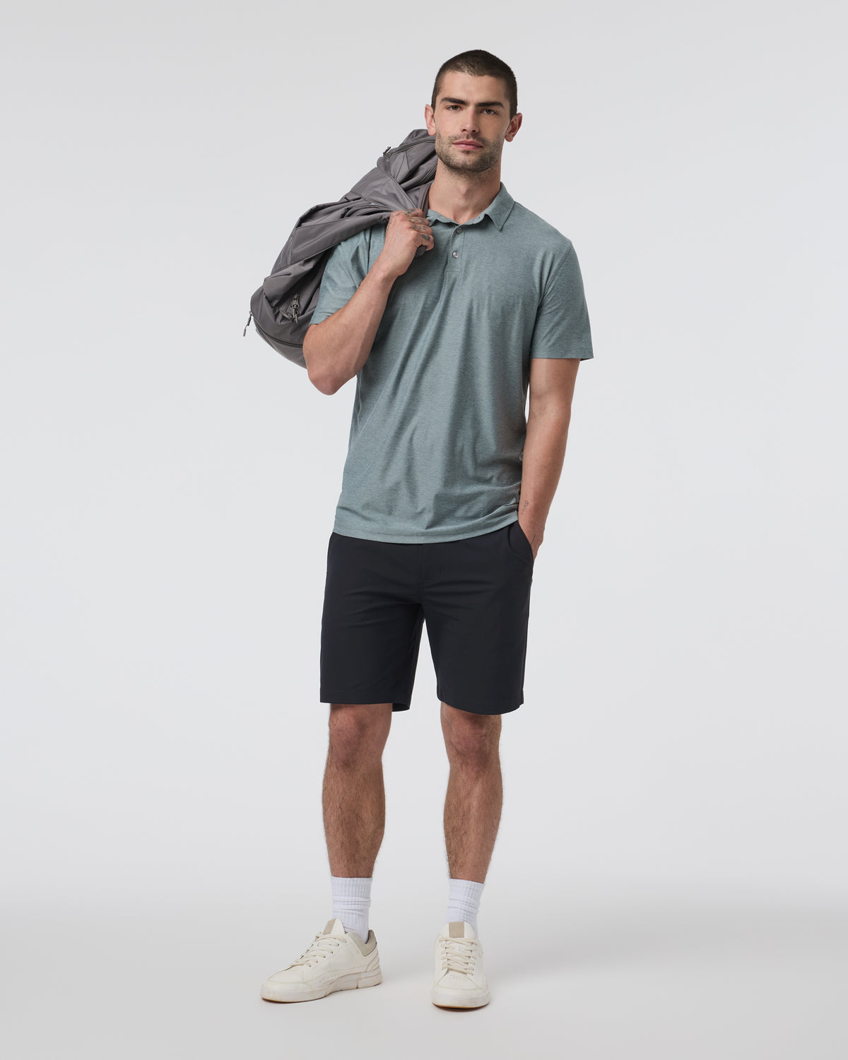 Meta Short 8" Black Chino Shorts | Vuori online - US 3579