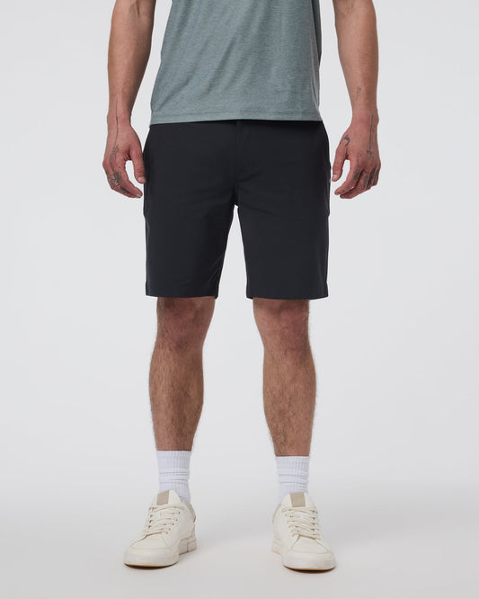 Meta Short 8" Black Chino Shorts | Vuori online - US 3579