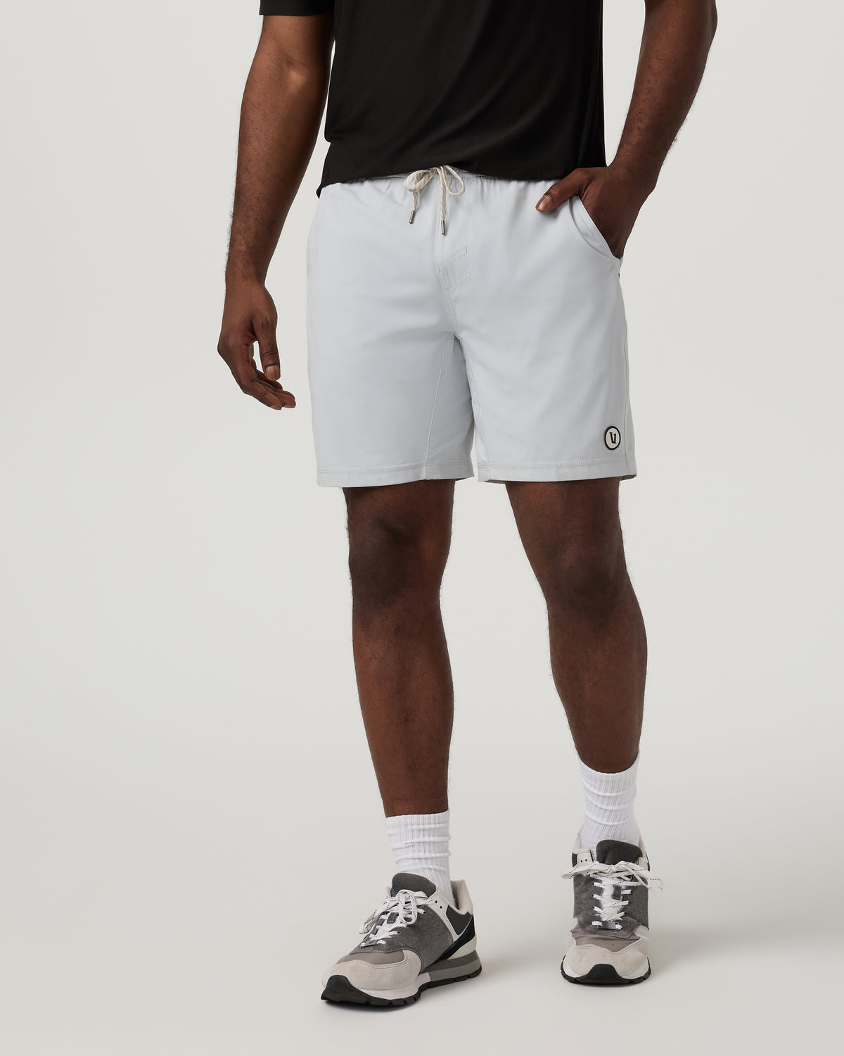 Kore Short Lined 7" Men's Sky Grey Athletic Shorts | Vuori onsale - US 1185