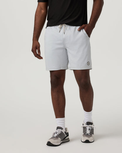Kore Short Lined 7" Men's Sky Grey Athletic Shorts | Vuori onsale - US 1185