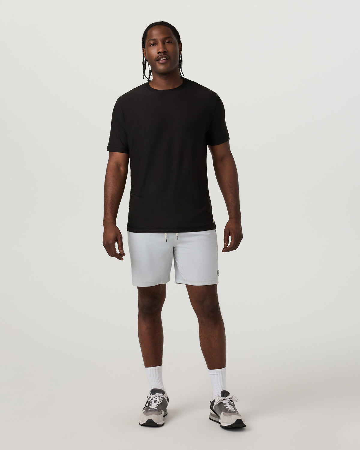Kore Short Lined 7" Men's Sky Grey Athletic Shorts | Vuori onsale - US 1185