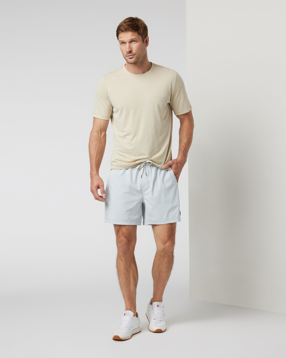 Kore Short Lined 5" Men's Sky Grey Athletic Shorts | Vuori outlet - US 8487