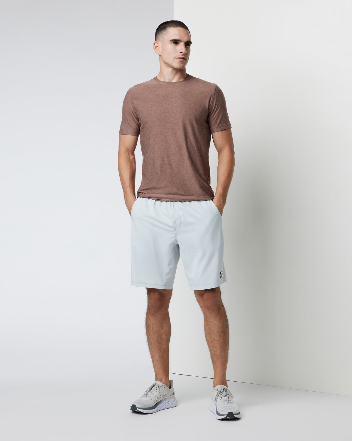 Kore Short Lined 9" Men's Sky Grey Athletic Shorts | Vuori discount - US 9076