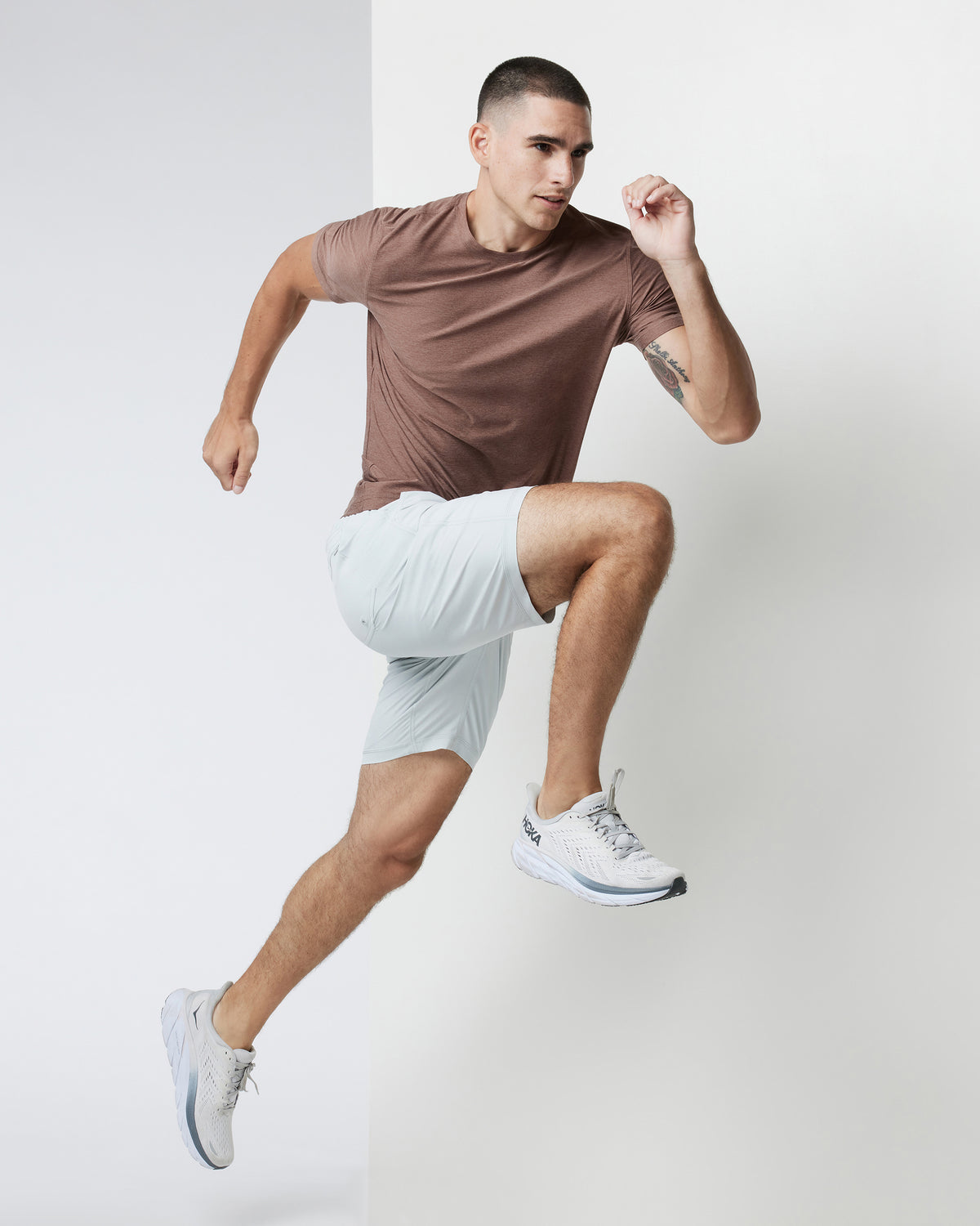 Kore Short Lined 9" Men's Sky Grey Athletic Shorts | Vuori discount - US 9076