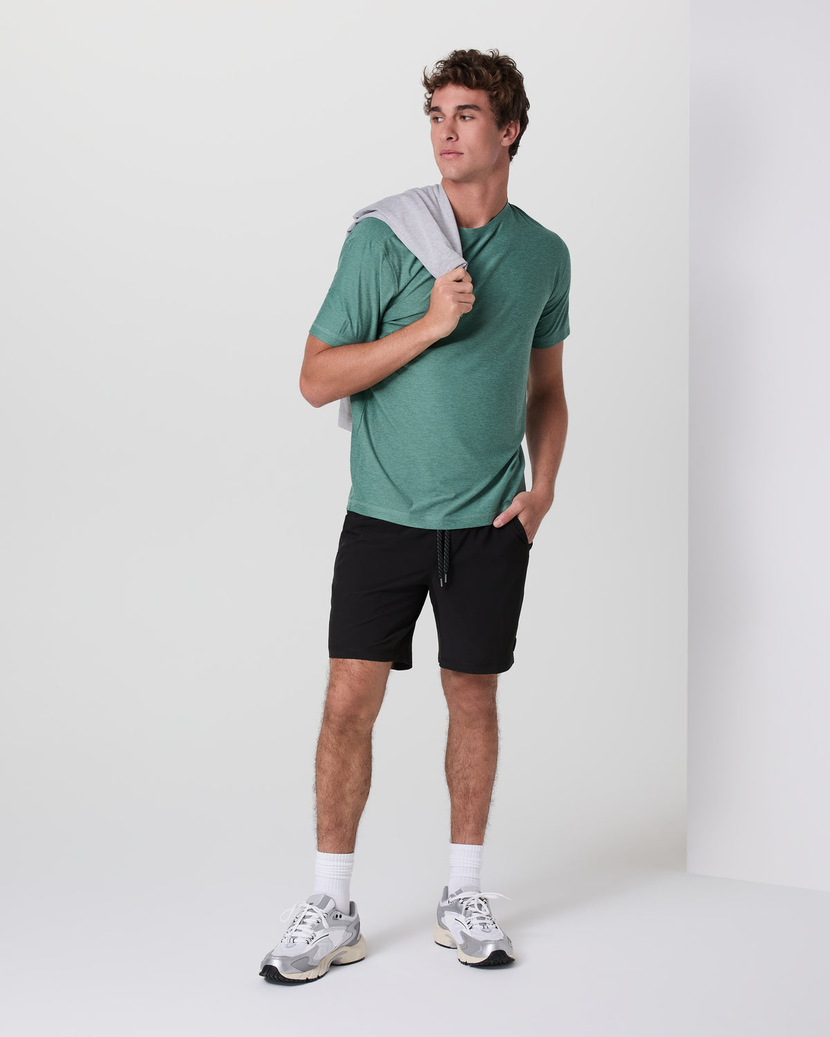 Kore Short Lined 7" Men's Black Tonal Athletic Shorts | Vuori outlet - US 3033