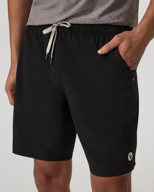 Kore Short Unlined 9" Men's Black Athletic Shorts | Vuori onsale - US 5945