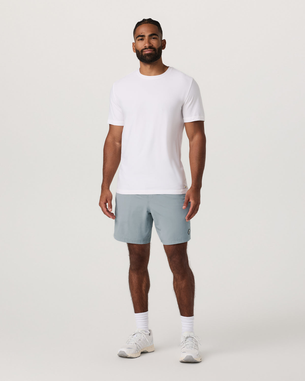 Kore Short Lined 7" Light Cloud | Vuori discount - US 1988