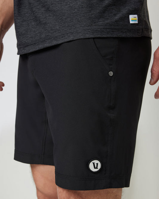 Kore Short Lined 9" Men's Black Shorts 9 Inch Inseam | Vuori sale - US 9747