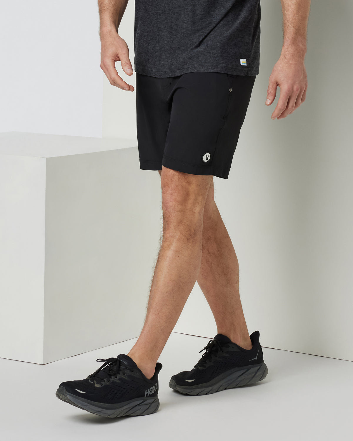 Kore Short Lined 9" Men's Black Shorts 9 Inch Inseam | Vuori sale - US 9747